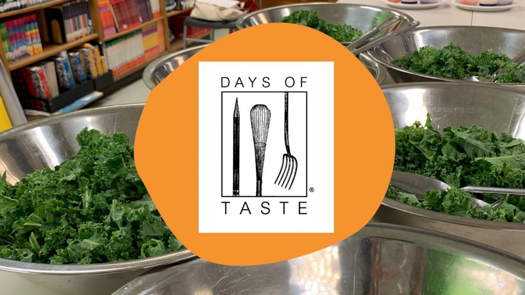 Days of Taste logo and salad