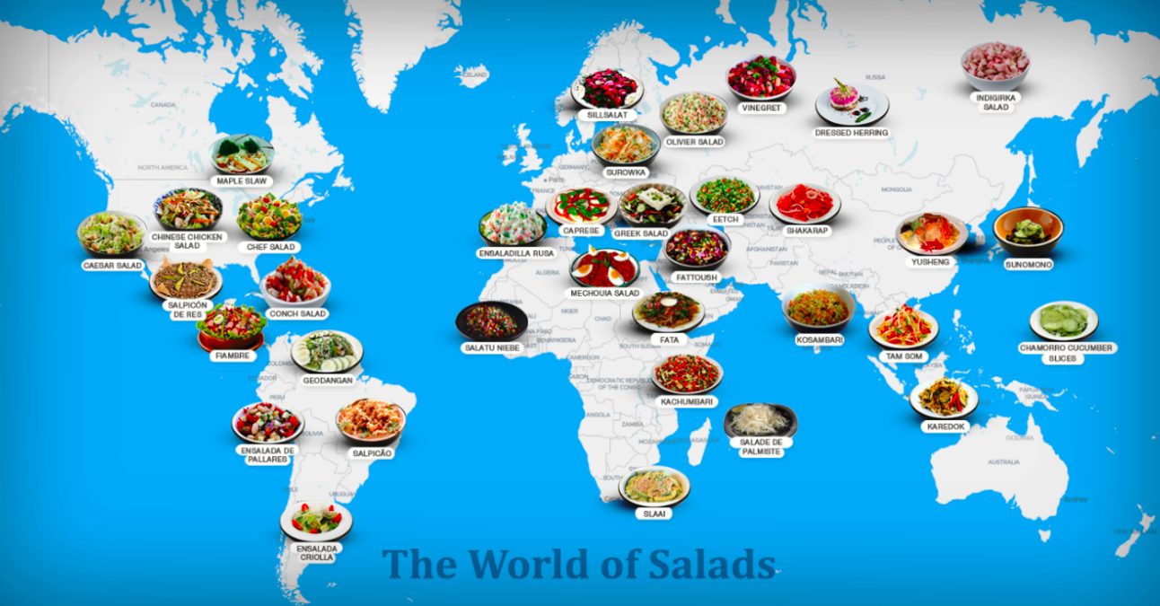 salads around the world
