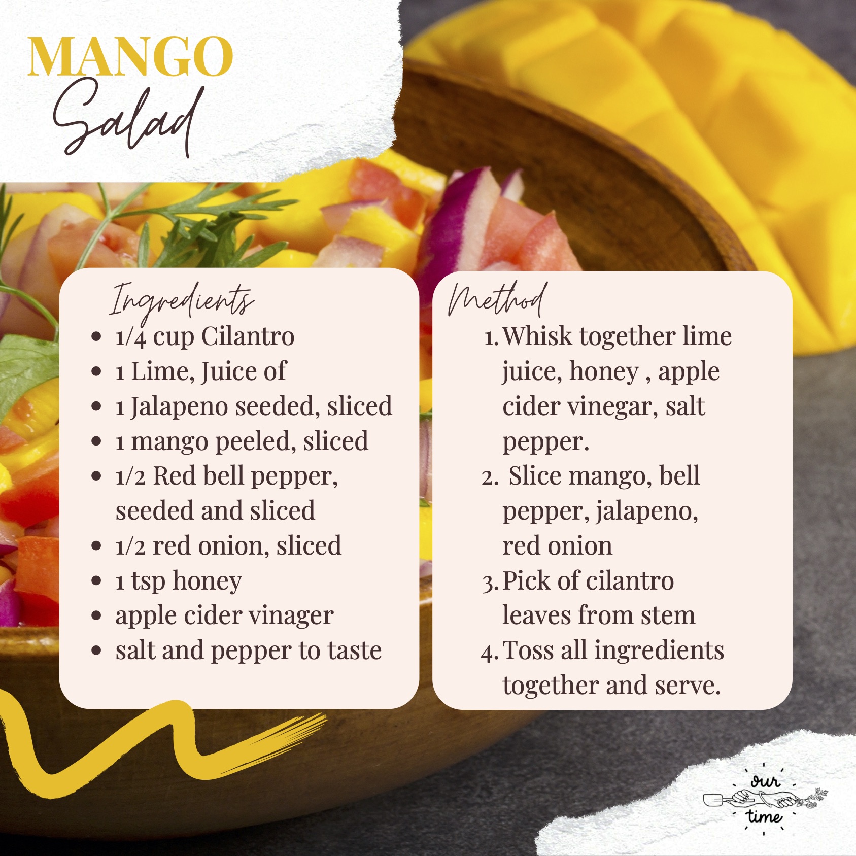 mango salad recipe